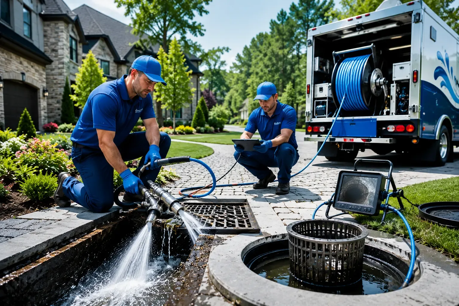Local outdoor drain cleaning professionals in Millfield, OH