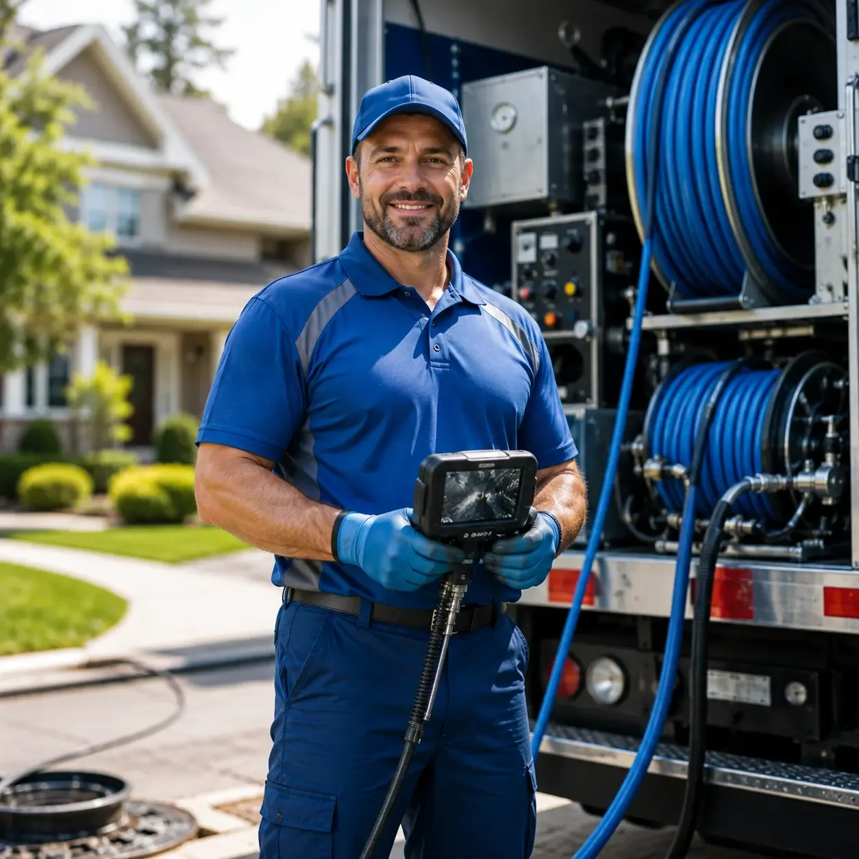 Local outdoor drain cleaning specialists in Millfield, OH